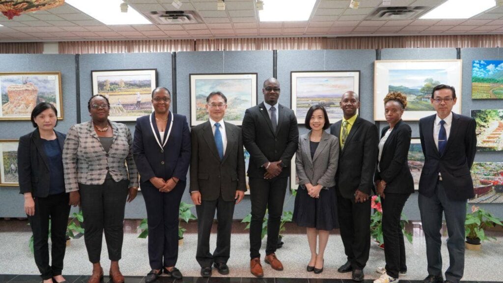 Honourable Kenson Casimir and Consul General Henry Mangal Visit the Taipei Economic and Cultural Office’s Cultural Center