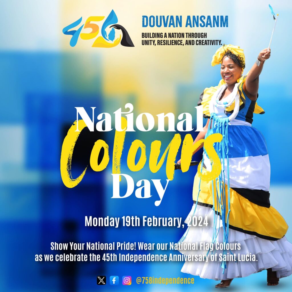 Saint Lucia National Colours Day